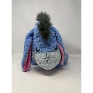 EEYORE Plush Stuffed Animal Disney‎ Parks 16 inches Blue Very Soft